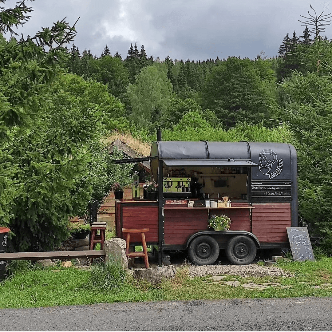 Koňský přívěs Umanutá Koza v Kryštofových Hamrech
